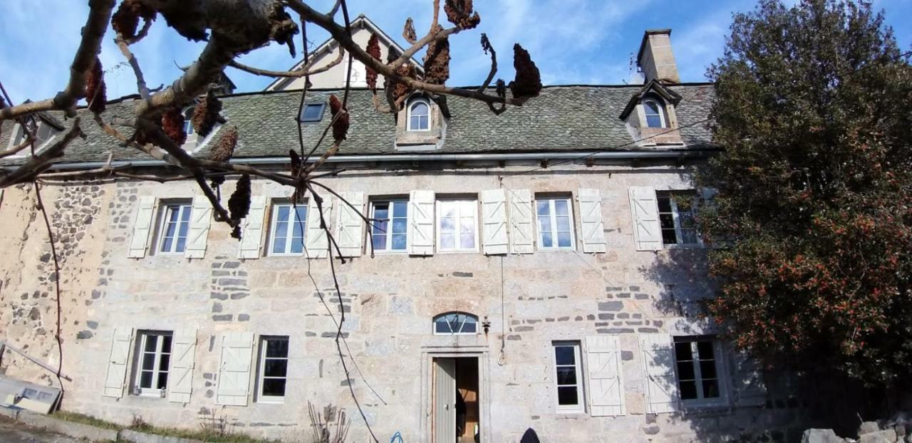 La Cure Grande Maison De Charme De 2 A 14 Personnes Saint-Urcize Luaran gambar